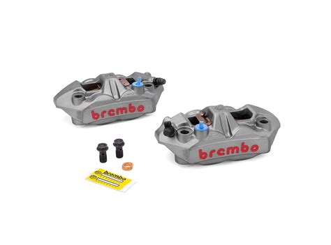 108 Mm Radial M4 Cast Monoblock Caliper Kit By Brembo