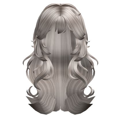 Cute Grunge Layered Wolf Hair Ash Blonde Roblox