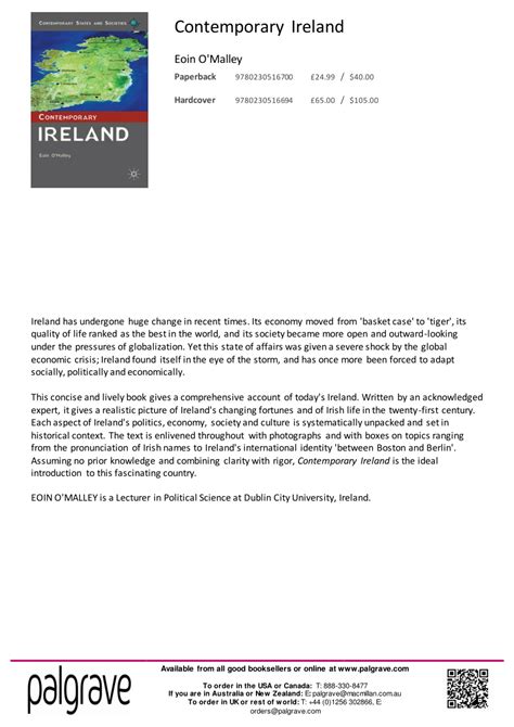 (PDF) Contemporary Ireland