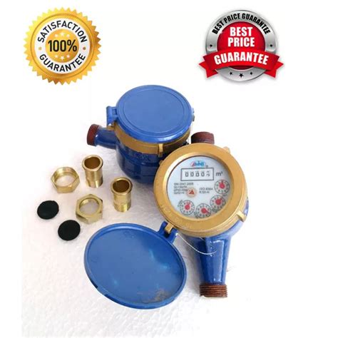 Meteran Air PAM Body Besi 1 2 Inch Standar SNI Water Meter 4 Jarum PDAM