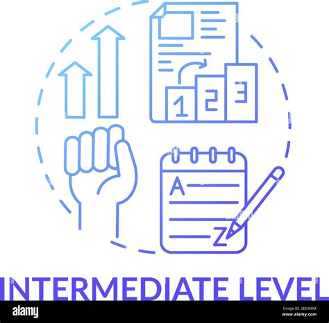 Intermediate Level Education Stock Vector Images Alamy