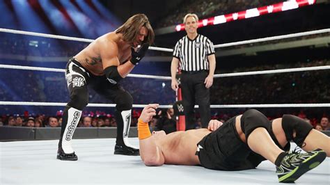 Aj Styles Vs John Cena Campeonato Wwe Fotos Wwe