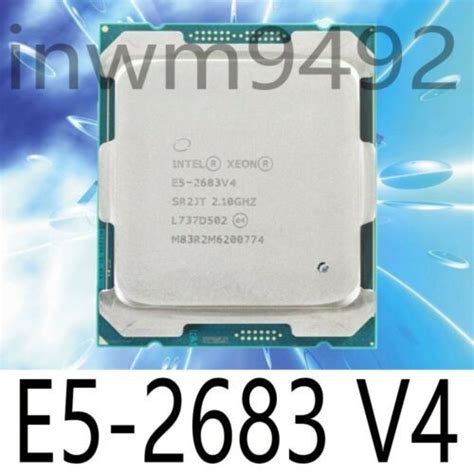 Intel Xeon E5-2683 V4 SR2JT 2.10GHz 16-Core LGA2011-3 X99 Server CPU ...