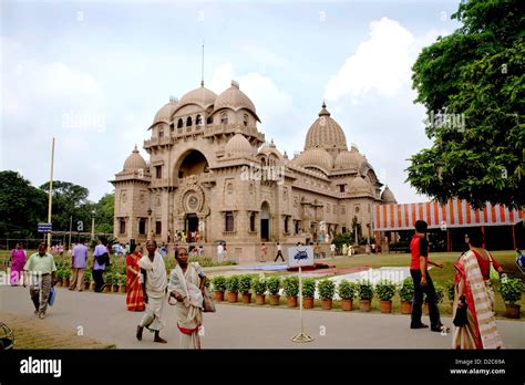 Belur Math Headquarter Ramakrishna Mission Founded Philosopher Vivekananda On Bank River Hooghly ...