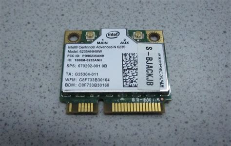 Intel Centrino Wireless N Dual Band Organicmas