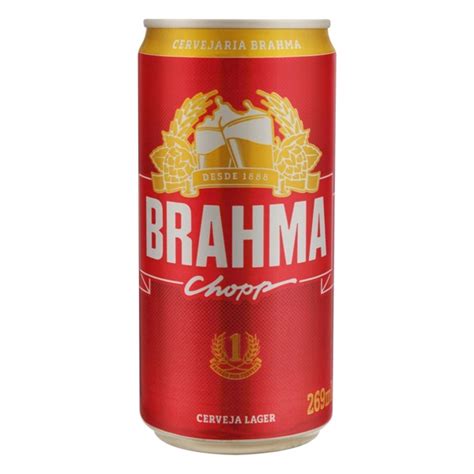 Cerveja Lager Brahma Chopp Lata Ml Mercado Oliveir O