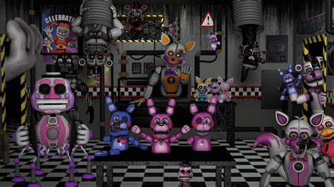 Funtime Frenzy By Fnaflvr 1987 On Deviantart