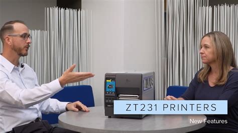 New Features Zt Printer Zebra Youtube