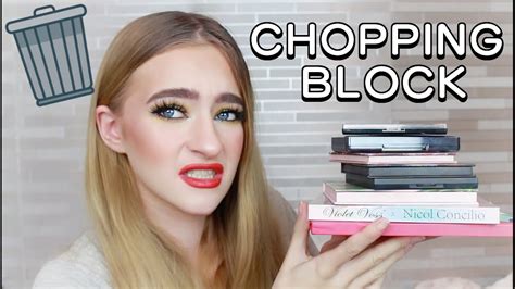 Eyeshadow Palettes On The Chopping Block Youtube