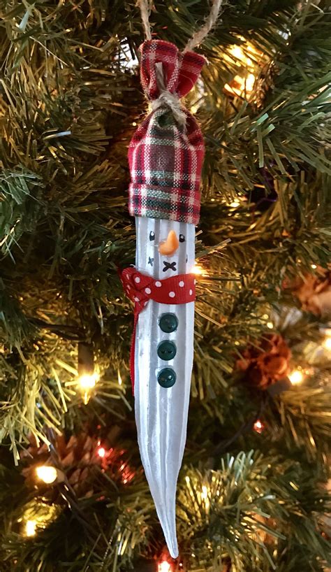 Okra Snowman Etsy Christmas Ornaments To Make Diy Christmas