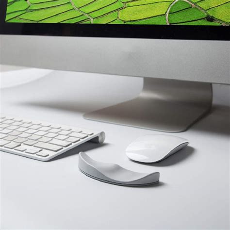 Ergonomic Mouse Wrist Rest Mouse Pads Silicon Gel Non-Slip Streamline ...