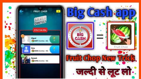 Big Cash Fruit Chop New Trick Big Cash New Update Big Cash Fruit