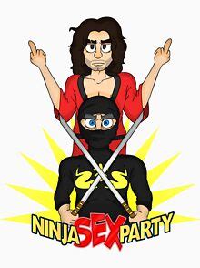 Ninja Sex Party T Shirts Redbubble