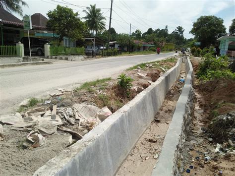 Tidak Ada Plank Proyek Pembangunan Parit Di Jalan Sibolga Barus Diduga