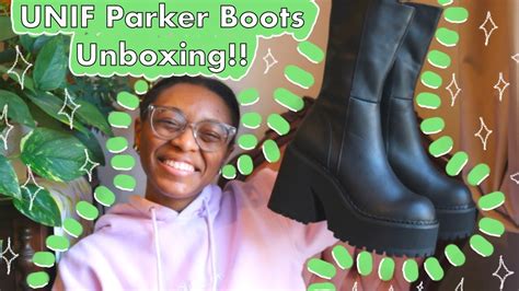 Unif Parker Boots Unboxing Youtube