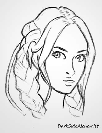 Practice Sketch Bix Caleen By Darksidealchemist Hentai Foundry