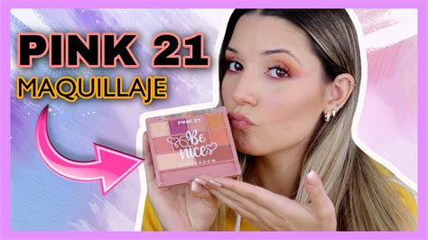 Maquillaje Pink 21 L Bueno Bonito Y Barato Youtube