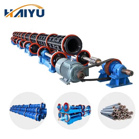 Ly Pole Reinforced Cement Concrete Electric Pole Making Machine