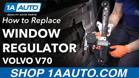 How To Replace Rear Window Regulator 2001 07 Volvo V70 1A Auto