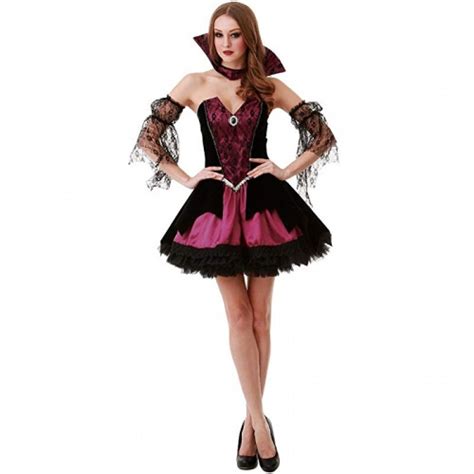 Small Voluptuous Vampire Women S Halloween Costume Victorian Gothic Countess Dracula Em