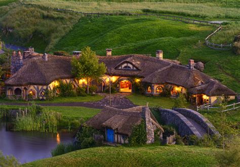 Casas Hobbit En El Mundo Real Col