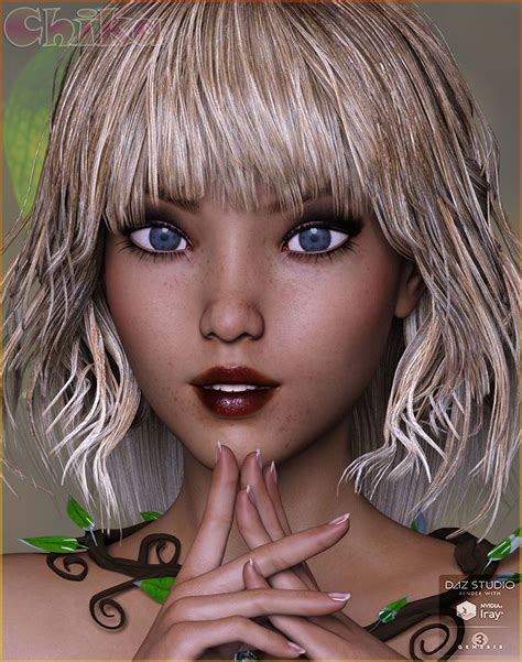 Tdt Chika For Genesis 3 Female 3d Figure Assets Deva3d