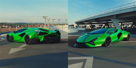 Fully Digital Widebody Kit For Lambo Sián Fkp 37 Makes It A Hulking