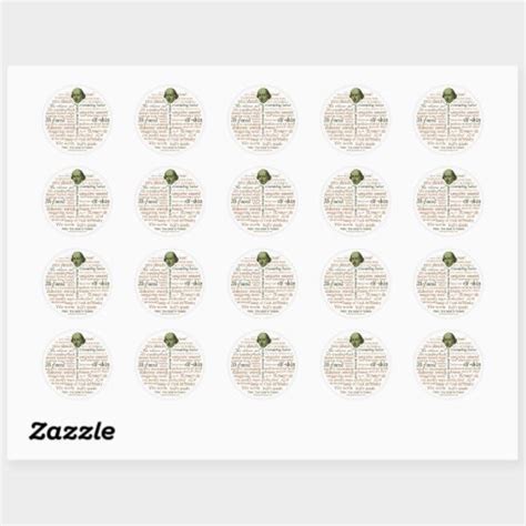 Shakespeare Insults Collection Classic Round Sticker Zazzle