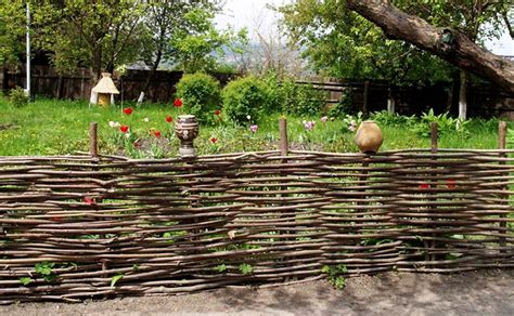 Как сделать плетень своими руками - Дача-забор