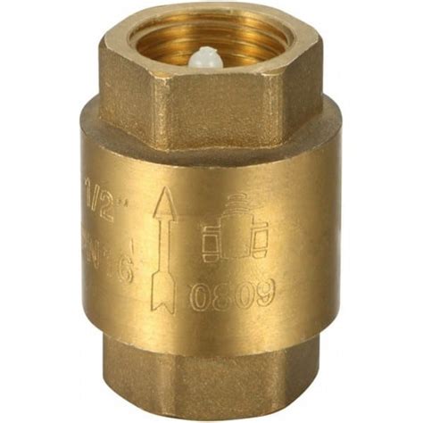 Brass Spring Loaded Check Valve 100mm 10mm One Stop Irrigation Service