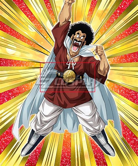 Dragon Ball Mr. Satan Hercule Satan Hercule Champion Belt Cosplay ...