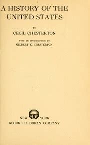 history   united states chesterton cecil