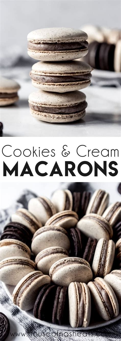 Cookies And Cream Macarons