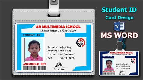 School ID Card Format