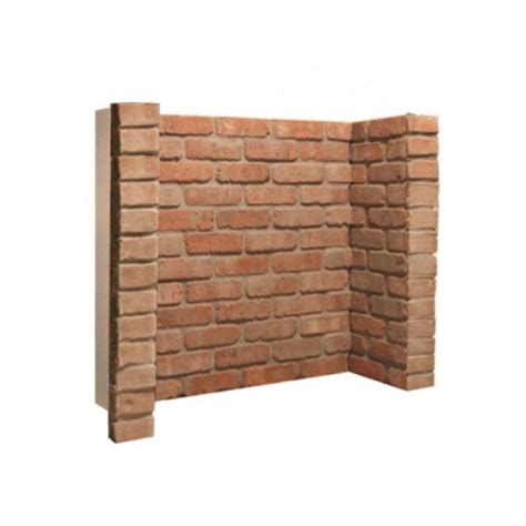 Gallery Rustic Brick Chamber With Returns Brick Fire Chamber