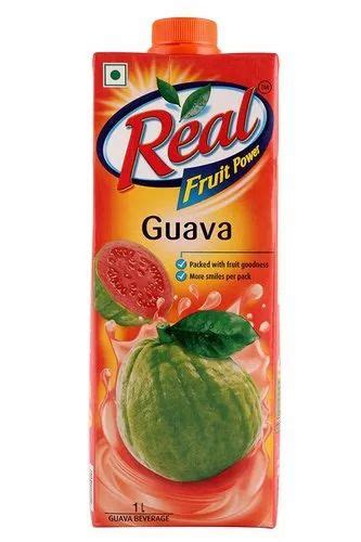 1L Guava Real Power Juice Packaging Type Tetra Pack At Rs 85 In Mumbai