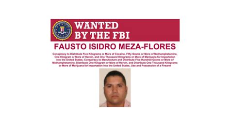 FBI: Reward of up to $5M offered for arrest, conviction of drug cartel ...