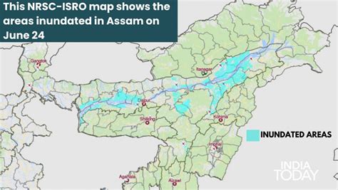 The Fury Of Assam Floods In Graphics India Today