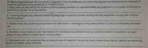 Pa Help Po Mamaya Na Pasahan Brainly Ph