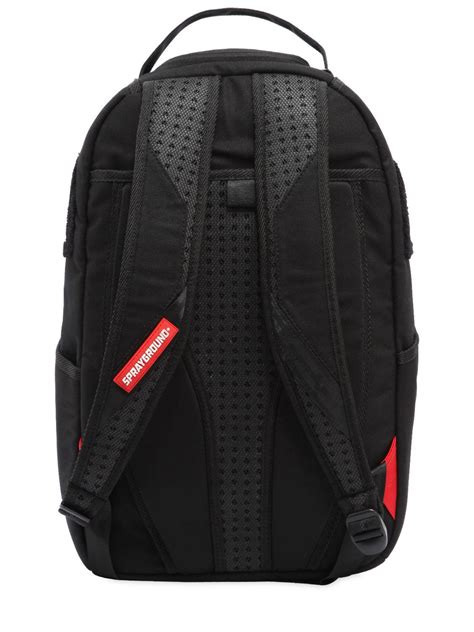 Sprayground Ghost Chenille Shark Backpack In Black For Men Lyst