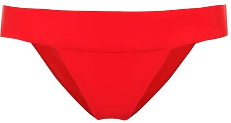 Alexandra Miro Lola Tanga Bikini Bottoms In Red Wheretoget Hot Sex