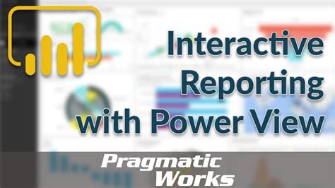 Interactive Reporting With Power View Youtube