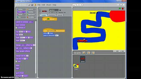 How To Make A Simple Track Game In Scratch Part 1 YouTube