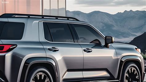 Toyota Sequoia Full Size Suv Receives A Truly Stylish Design