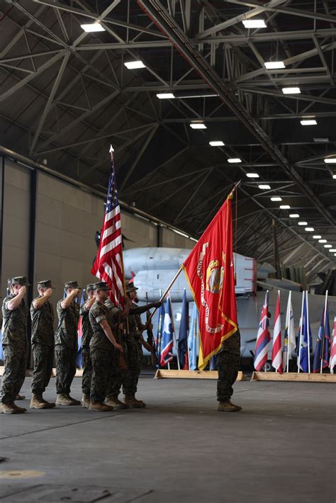 Dvids Images Mag 49 Detachment D Change Of Command Ceremony At Mcas