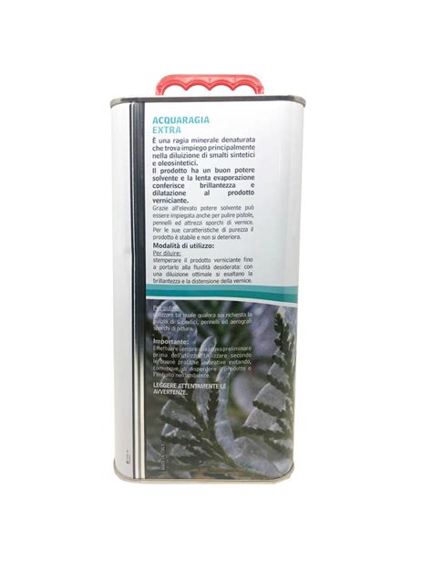 Acquaragia Diluente Solvente Extra 5 Lt Multiuso Per Vernici Smalti