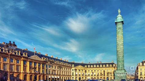 Column Of Napoleon Place Vendome Paris Photograph By Bernard Jaubert