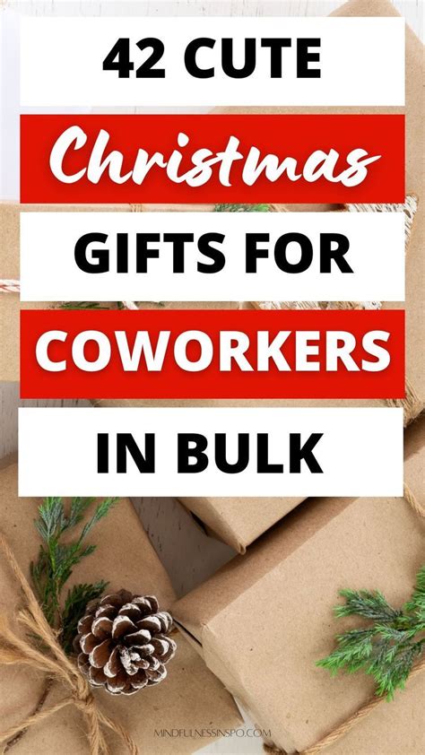 42 Cute Gifts For Large Groups For Christmas Coworkers Employees