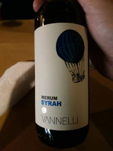 Vini Vannelli Merum Syrah Vivino US