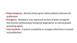 Proto oncogenes | PPT